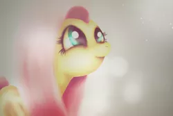 Size: 975x650 | Tagged: safe, artist:fra-92, derpibooru import, fluttershy, pegasus, pony, female, looking up, mare, photoshop, solo