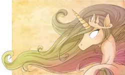 Size: 1800x1080 | Tagged: safe, artist:katiepox, derpibooru import, princess celestia, alicorn, pony, bust, female, glowing eyes, looking back, mare, portrait, profile, rear view, simple background, solo, transparent background