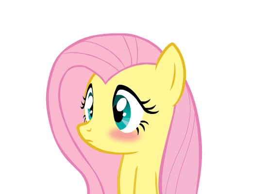 Size: 550x400 | Tagged: source needed, useless source url, safe, artist:speccysy, derpibooru import, fluttershy, pegasus, pony, animated, blinking, blushing, eye shimmer, female, gif, mare, reaction image, simple background, solo, spread wings, transparent background, wingboner, wings