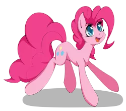 Size: 2772x2430 | Tagged: dead source, safe, artist:grumblepluck, derpibooru import, pinkie pie, earth pony, pony, female, happy, high res, mare, open mouth, simple background, solo, transparent background