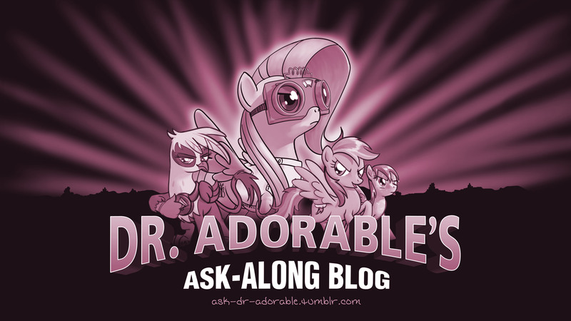 Size: 1920x1080 | Tagged: safe, artist:giantmosquito, derpibooru import, fluttershy, gilda, rainbow dash, oc, unnamed oc, gryphon, pegasus, pony, cover art, doctor horrible, dr adorable, dr. horrible's sing-along blog, female, goggles, mare, parody, wallpaper