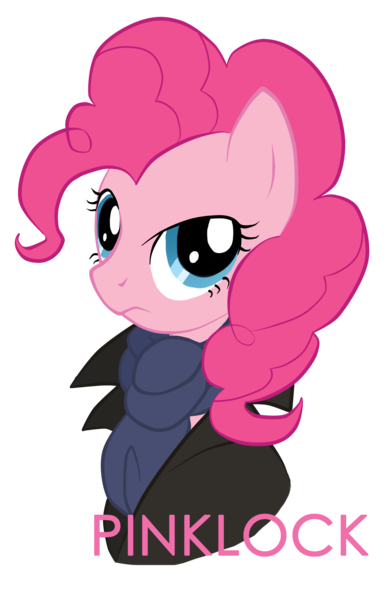 Size: 1540x2396 | Tagged: dead source, safe, artist:ouran-nekozawa, derpibooru import, pinkie pie, earth pony, pony, bbc sherlock, clothes, crossover, female, mare, photoshop, sherlock holmes, simple background, solo, transparent background