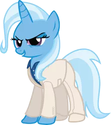 Size: 2874x3247 | Tagged: safe, artist:smashinator, derpibooru import, trixie, pony, unicorn, clothes, crossover, female, high res, left 4 dead 2, mare, nick, simple background, solo, transparent background
