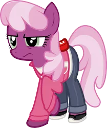 Size: 1465x1753 | Tagged: safe, artist:smashinator, derpibooru import, cheerilee, earth pony, pony, clothes, crossover, female, left 4 dead, mare, simple background, solo, transparent background, zoey