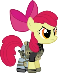 Size: 1246x1556 | Tagged: safe, artist:smashinator, derpibooru import, apple bloom, earth pony, pony, call of duty, call of duty: modern warfare, crossover, female, filly, simple background, soap, solo, transparent background