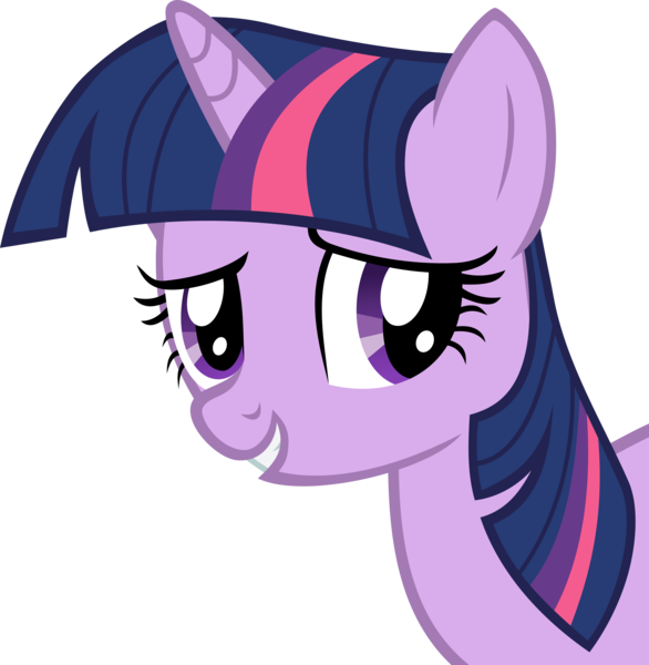 Size: 4392x4500 | Tagged: safe, artist:the smiling pony, derpibooru import, twilight sparkle, pony, unicorn, secret of my excess, absurd resolution, bust, female, inkscape, mare, portrait, reaction image, simple background, smiling, solo, transparent background, unicorn twilight, vector