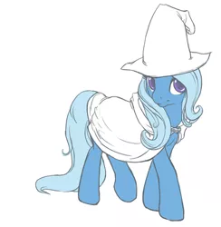 Size: 425x436 | Tagged: safe, artist:noel, derpibooru import, trixie, pony, unicorn, crossover, female, lord of the rings, mare, simple background, solo, white background