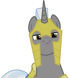 Size: 4018x4500 | Tagged: safe, artist:the smiling pony, derpibooru import, pony, unicorn, absurd resolution, inkscape, looking at you, male, reaction image, royal guard, royal guard armor, simple background, solo, stallion, transparent background, vector