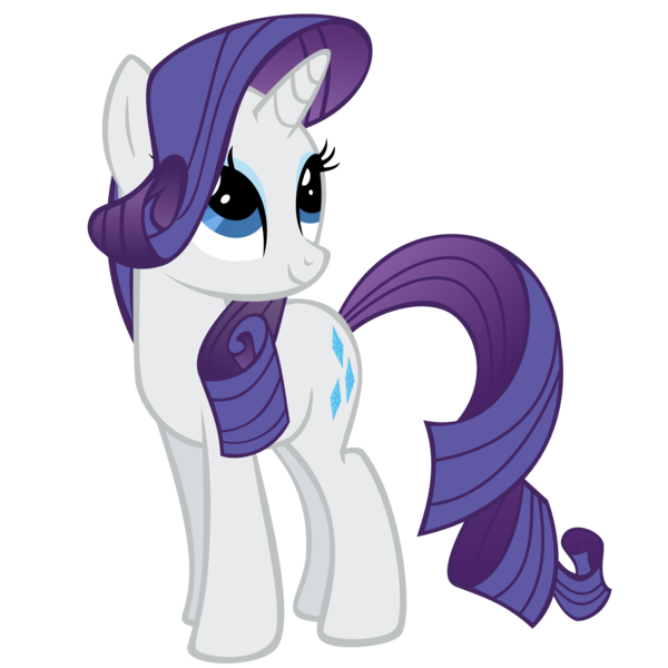 Size: 2500x2500 | Tagged: safe, artist:the smiling pony, derpibooru import, rarity, pony, unicorn, female, high res, inkscape, looking up, mare, simple background, smiling, solo, transparent background, vector