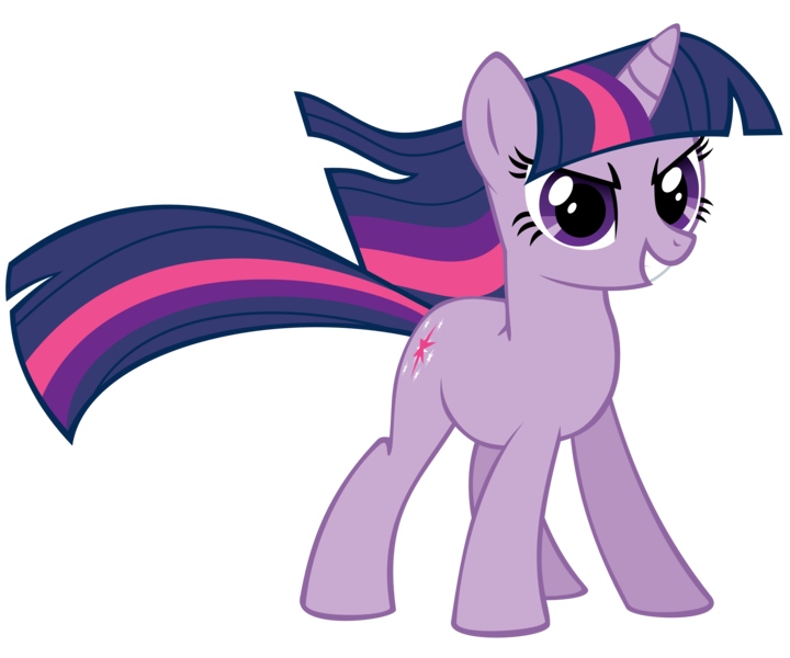 Size: 4000x3333 | Tagged: safe, artist:the smiling pony, derpibooru import, twilight sparkle, pony, unicorn, female, grin, inkscape, looking at you, mare, simple background, smiling, solo, transparent background, unicorn twilight, vector, windswept mane