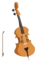 Size: 2000x2958 | Tagged: artist:the smiling pony, bow (instrument), cello, cello bow, derpibooru import, high res, inkscape, musical instrument, no pony, object, safe, simple background, transparent background, vector