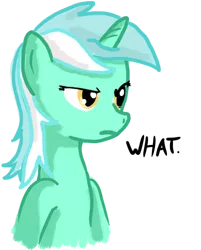 Size: 532x663 | Tagged: safe, artist:darrianmh, derpibooru import, lyra heartstrings, pony, unicorn, female, mare, reaction image, simple background, solo, transparent background