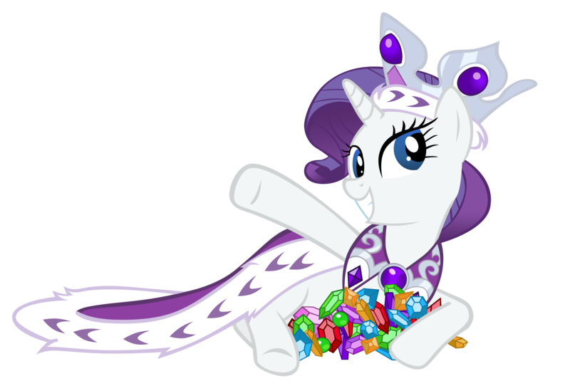 Size: 3039x2060 | Tagged: safe, artist:takua770, derpibooru import, princess platinum, rarity, pony, unicorn, hearth's warming eve (episode), crown, diamonds, female, gem, hearth's warming eve, high res, jewelry, looking at you, mare, photoshop, raised hoof, regalia, repdigit milestone, simple background, smiling, solo, transparent background, vector