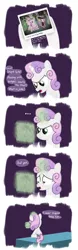 Size: 1280x4085 | Tagged: safe, artist:dtcx97, derpibooru import, spike, sweetie belle, dragon, pony, unicorn, comic, female, filly, male, post-crusade, shipping, spikebelle, tsundere