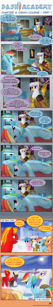 Size: 1016x5790 | Tagged: safe, artist:sorcerushorserus, derpibooru import, derpy hooves, dumbbell, firefly, gilda, rainbow dash, gryphon, pegasus, pony, comic:dash academy, comic, douchebag, female, g1, g1 to g4, generation leap, male, mare, stallion