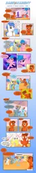 Size: 1266x5940 | Tagged: safe, artist:sorcerushorserus, derpibooru import, baby ribbs, brolly, derpy hooves, firefly, rainbow dash, surprise, whitewash, pegasus, pony, comic:dash academy, argie ribbs, comic, female, g1, g1 to g4, generation leap, implied pinkie pie, male, mare, stallion