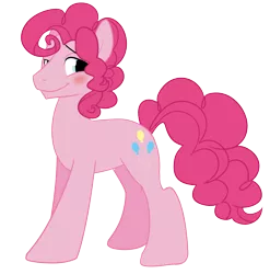 Size: 2383x2413 | Tagged: safe, artist:wicklesmack, derpibooru import, pinkie pie, earth pony, pony, adoraberry, blushing, bubble berry, cute, high res, looking at you, male, rule 63, rule63betes, simple background, smiling, smiling at you, solo, stallion, transparent background
