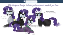 Size: 2145x1200 | Tagged: suggestive, artist:blackbewhite2k7, derpibooru import, rarity, pony, unicorn, batman, catwoman, clothes, costume, crossover, female, mare, parody, solo, solo female