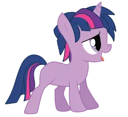 Size: 1570x1441 | Tagged: safe, artist:wicklesmack, derpibooru import, twilight sparkle, pony, unicorn, blank flank, colt, dusk shine, foal, male, rule 63, simple background, solo, transparent background, unicorn dusk shine