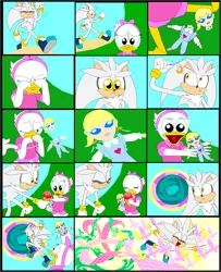 Size: 1512x1861 | Tagged: safe, artist:terry, derpibooru import, megan williams, g1, comic, crossover, crying, disney, doll, duck tales, elements of harmony, female, image, kindness, male, png, sad, silver the hedgehog, sonic the hedgehog, sonic the hedgehog (series), special zone, toy, webby vanderquack