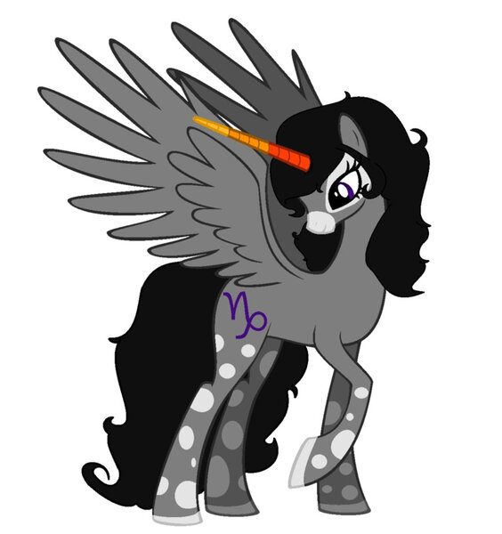 Size: 867x922 | Tagged: safe, artist:homestuck-girlzee, derpibooru import, ponified, alicorn, pony, homestuck, rule 63, simple background, solo, the grand highblood, white background