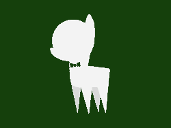 Size: 640x480 | Tagged: artist needed, safe, derpibooru import, ponified, pony, animated, bowtie, crossover, doc scratch, gif, green background, homestuck, no face, pointy ponies, simple background, solo
