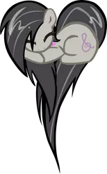 Size: 1861x3026 | Tagged: safe, artist:pyrestriker, derpibooru import, octavia melody, earth pony, pony, adobe imageready, female, heart pony, mare, simple background, solo, transparent background