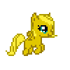 Size: 100x100 | Tagged: artist needed, safe, derpibooru import, oc, oc:ticket, unofficial characters only, alicorn, pony, alicorn oc, animated, female, filly, flying, gif, mare, pixel art, simple background, solo, sprite, transparent background, wing flap