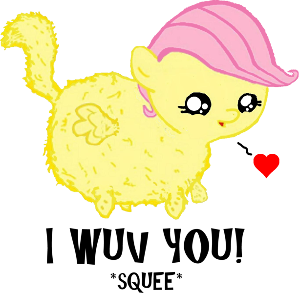 Size: 1367x1340 | Tagged: artist needed, safe, derpibooru import, edit, fluttershy, fluffy pony, pegasus, pony, cute, female, fluffyshy, mare, solo