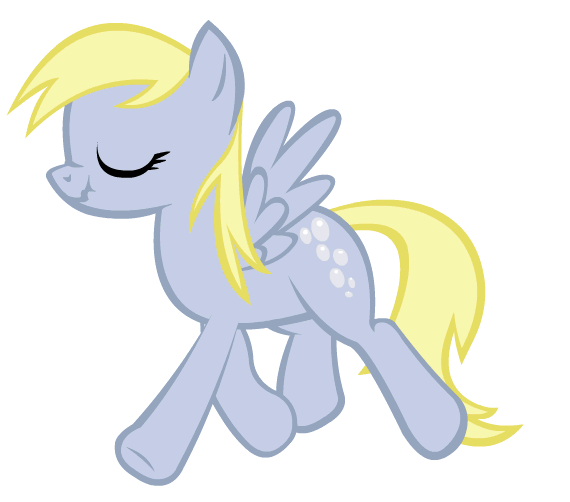 Size: 570x502 | Tagged: source needed, safe, artist:kuren247, derpibooru import, derpy hooves, pegasus, pony, animated, cutie mark, eyes closed, female, gif, mare, scrunchy face, simple background, smiling, solo, spread wings, transparent background, trotting, wings