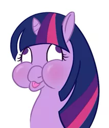 Size: 397x467 | Tagged: safe, artist:fluffikitten, derpibooru import, ponibooru import, twilight sparkle, pony, unicorn, derp, female, mare, no pupils, puffy cheeks, simple background, solo, twilight derp, white background