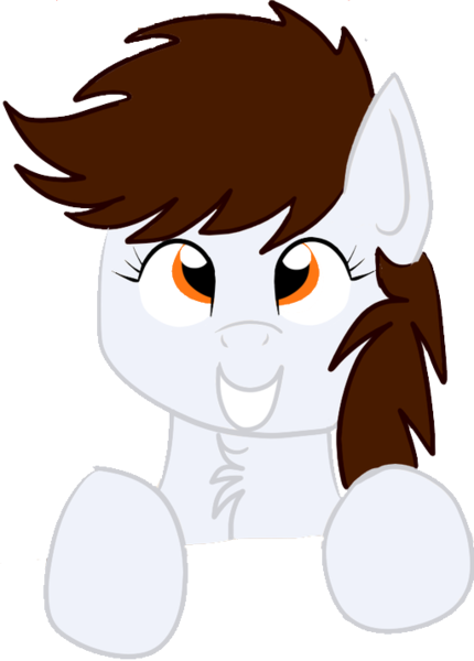 Size: 512x714 | Tagged: safe, derpibooru import, oc, oc:cancer, unofficial characters only, earth pony, pony, bust, chest fluff, female, mare, simple background, smiling, solo, template, transparent background