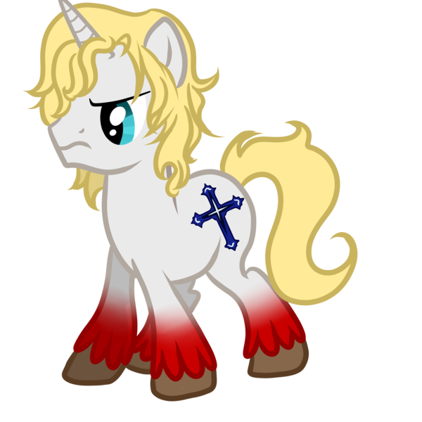 Size: 3000x3000 | Tagged: safe, artist:sirgalahadbw, derpibooru import, ponified, pony, unicorn, castlevania, high res, leon belmont, male, simple background, solo, stallion, transparent background