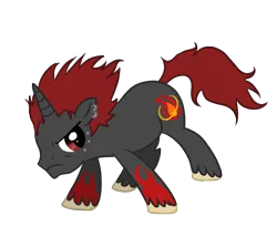 Size: 3500x3000 | Tagged: safe, artist:sirgalahadbw, derpibooru import, ponified, pony, unicorn, castlevania, dario bossi, ear piercing, earring, high res, jewelry, konami, male, piercing, simple background, solo, stallion, transparent background