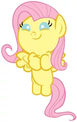 Size: 2400x3800 | Tagged: safe, artist:beavernator, derpibooru import, fluttershy, pony, baby, baby pony, babyshy, female, filly, foal, high res, simple background, solo, white background