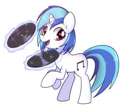 Size: 1000x908 | Tagged: safe, artist:solar-slash, derpibooru import, vinyl scratch, pony, unicorn, female, mare, missing accessory, rearing, recording, simple background, solo, transparent background