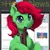 Size: 2000x2000 | Tagged: safe, artist:evomanaphy, edit, editor:v3ga, unauthorized edit, oc, oc:newsie, earth pony, pony, /mlp/, collar, cute, female, horse news, leash, mare, solo