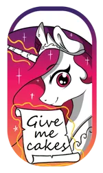Size: 679x1132 | Tagged: alicorn, artist:dilarus, dog tags, edit, editor:edits of hate, ethereal mane, jewelry, looking at you, magic, /mlp/, monochrome, princess celestia, regalia, safe, simple background, smiling at you, starry mane, text, transparent background