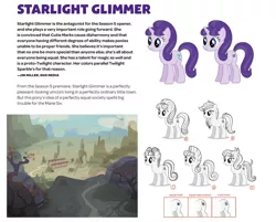Size: 1022x821 | Tagged: safe, banned from derpibooru, deleted from derpibooru, derpibooru import, screencap, starlight glimmer, the art of equestria, alternate hairstyle, concept art, concept design, official