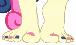 Size: 1162x688 | Tagged: suggestive, artist:troyjr24, banned from derpibooru, deleted from derpibooru, derpibooru import, bon bon, sweetie drops, anthro, feet, fetish, foot fetish, solo