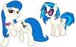 Size: 1024x644 | Tagged: safe, artist:absolutecactus, banned from derpibooru, color edit, deleted from derpibooru, derpibooru import, edit, octavia melody, vinyl scratch, colored, palette swap, recolor