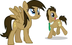 Size: 1024x642 | Tagged: safe, artist:absolutecactus, banned from derpibooru, deleted from derpibooru, derpibooru import, edit, derpy hooves, doctor whooves, time turner, palette swap, recolor