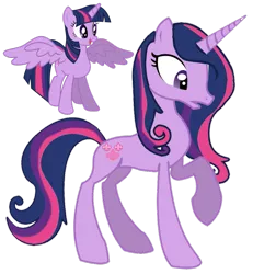 Size: 859x930 | Tagged: safe, artist:absolutecactus, banned from derpibooru, deleted from derpibooru, derpibooru import, edit, fleur-de-lis, twilight sparkle, alicorn, palette swap, recolor, twilight sparkle (alicorn)