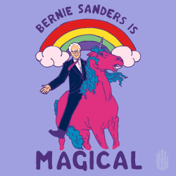 Size: 612x612 | Tagged: safe, banned from derpibooru, deleted from derpibooru, derpibooru import, horse, unicorn, animated, barely pony related, bernie sanders, humans riding ponies, politics, riding