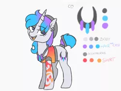 Size: 2048x1536 | Tagged: safe, artist:imarieu, banned from derpibooru, deleted from derpibooru, derpibooru import, fancypants, rarity, oc, oc:chloe, unofficial characters only, ear piercing, earring, female, jewelry, male, necklace, offspring, piercing, raripants, shipping, solo, straight, tattoo