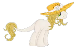 Size: 657x426 | Tagged: safe, artist:diego-brandosaur, artist:selenaede, banned from derpibooru, deleted from derpibooru, derpibooru import, ponified, pony, base used, chops, dinosaur pony, goggles, gyro zeppeli, hat, jojo's bizarre adventure, solo, steel ball run