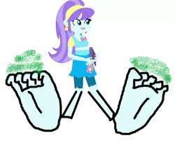 Size: 658x545 | Tagged: suggestive, artist:richarddawson, banned from derpibooru, deleted from derpibooru, derpibooru import, aqua blossom, equestria girls, feet, fetish, foot fetish, the horror