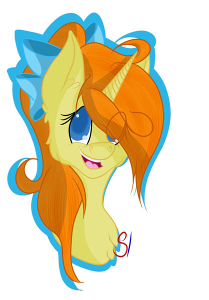 Size: 627x901 | Tagged: safe, artist:absolutecactus, banned from derpibooru, deleted from derpibooru, derpibooru import, pumpkin cake, bow, hair bow, older, solo