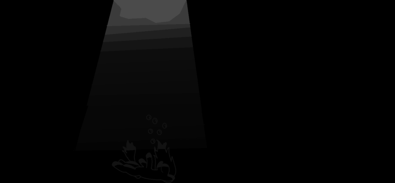 Size: 1554x721 | Tagged: semi-grimdark, artist:amateur-draw, banned from derpibooru, deleted from derpibooru, derpibooru import, pony, asphyxiation, black and white, drowning, grayscale, monochrome, paint, water