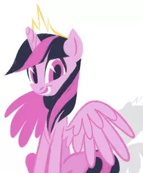 Size: 962x1161 | Tagged: safe, artist:spacekitsch, banned from derpibooru, deleted from derpibooru, derpibooru import, twilight sparkle, twilight sparkle (alicorn), alicorn, pony, crown, female, jewelry, mare, regalia, solo